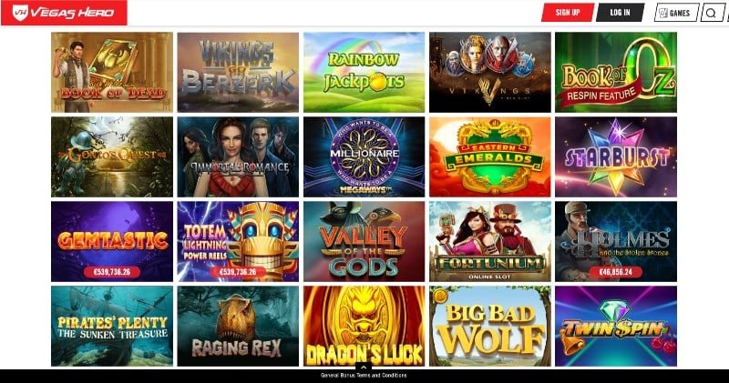 Image: Unlock the World of Excitement with Vegashero Casino in the UK Image: Unlock the World of Excitement with Vegashero Casino in the UK